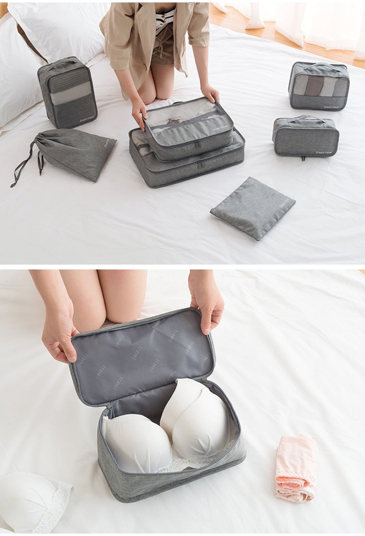 7-Piece Packing Cubes