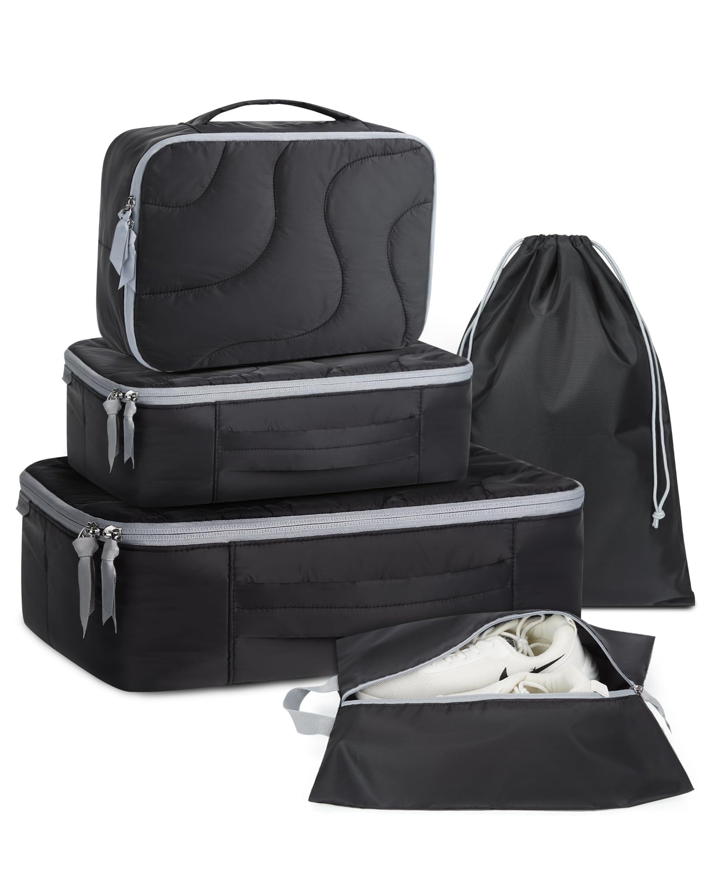 5-Piece Puffy Packing Cubes